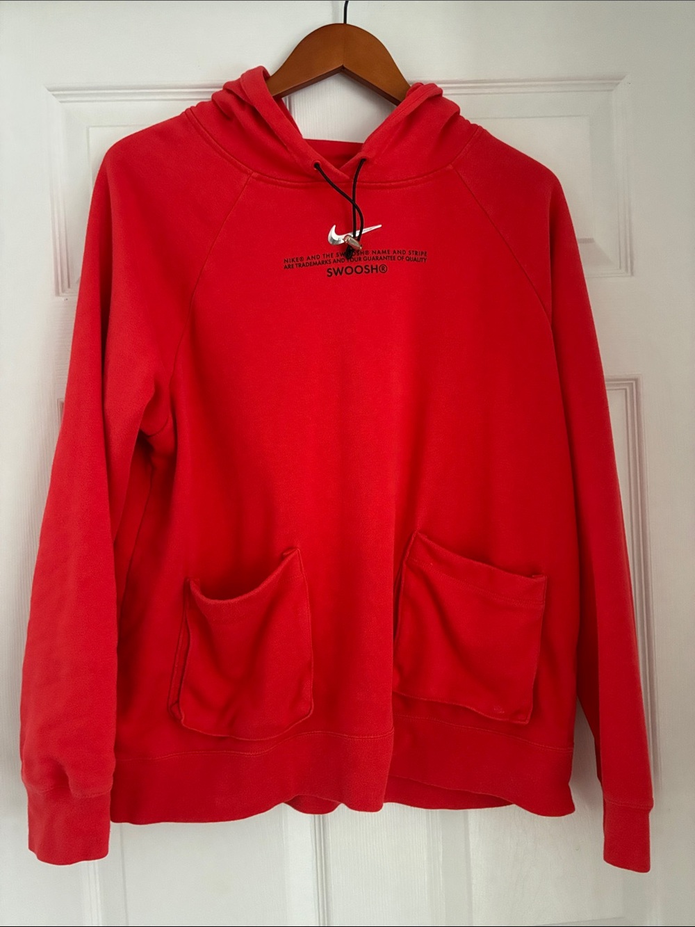 Women's large Nike Swoosh hoodie
